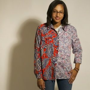 Womans button down dress shirt